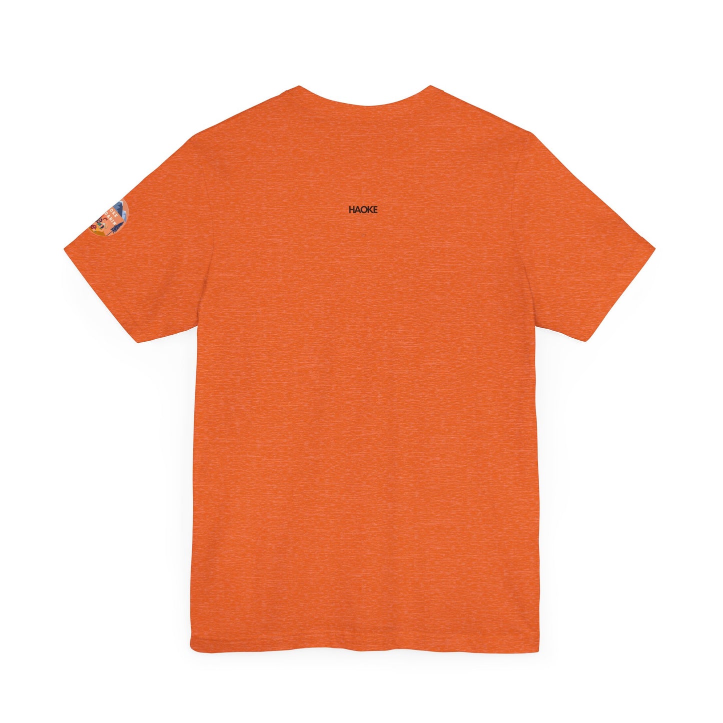 Haoke Mandarin Adventure Tee - Unisex Short Sleeve Shirt for Nature Lovers
