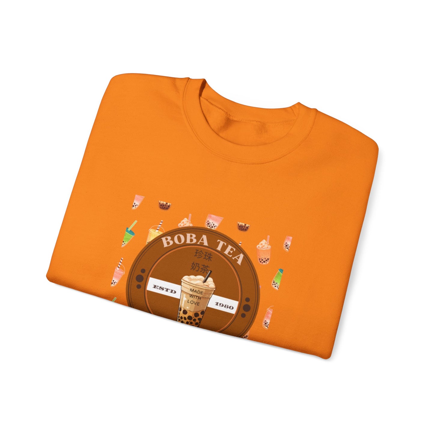 BOBA TEAUnisex Heavy Blend™ Crewneck Sweatshirt