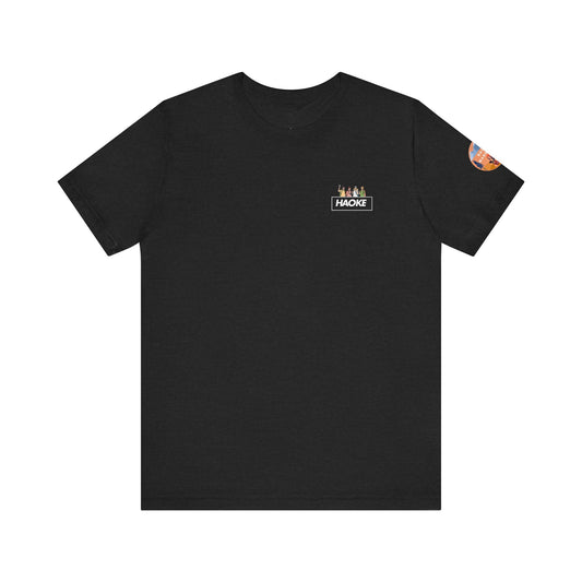 Haoke Mandarin Adventure Tee - Unisex Short Sleeve Shirt for Nature Lovers