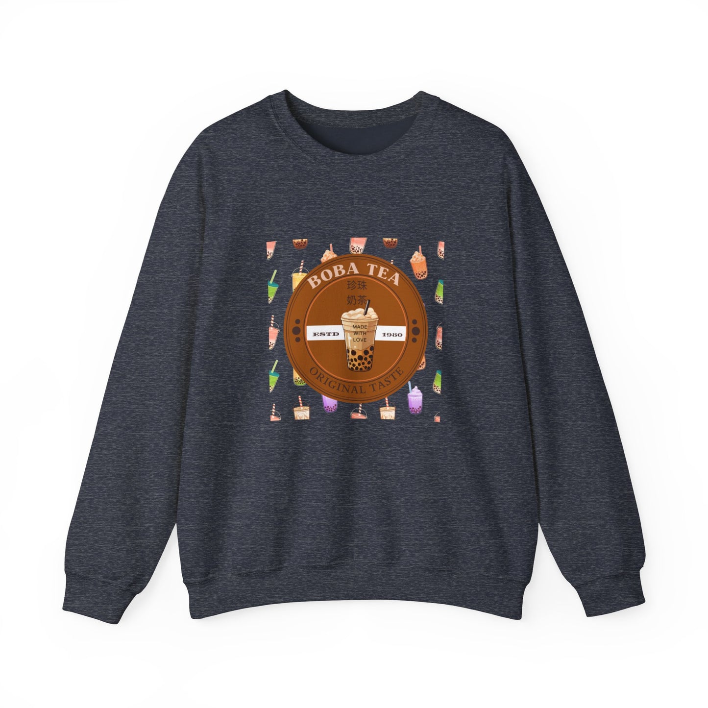 BOBA TEAUnisex Heavy Blend™ Crewneck Sweatshirt
